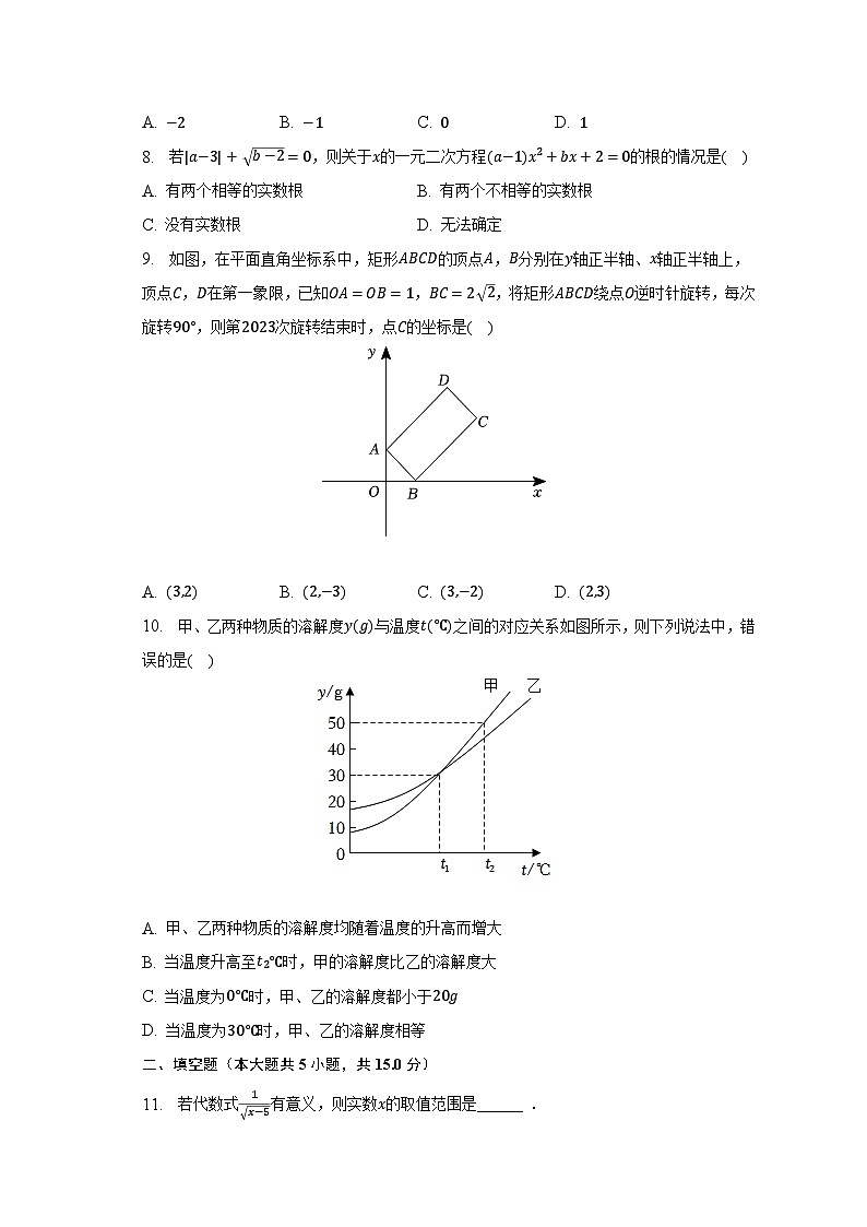 2023年河南省周口市扶沟县中考数学二模试卷（含解析）第2页