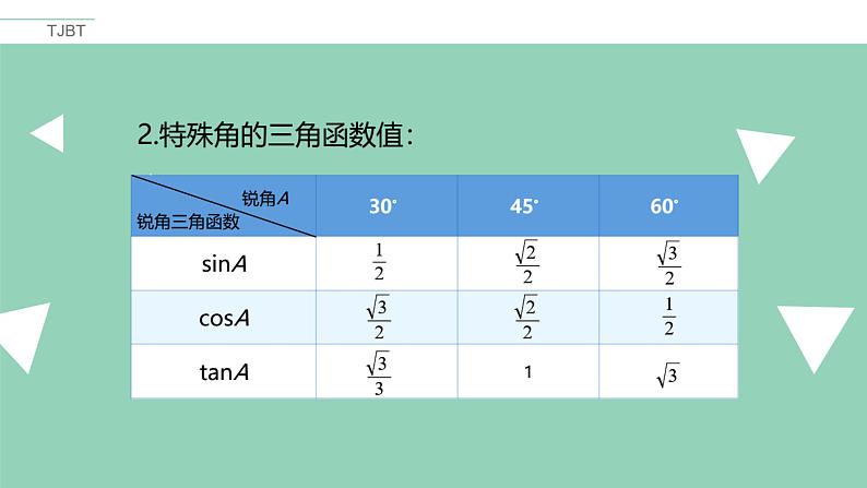 九年级下学期解直角三角形的实际应用课件PPT02