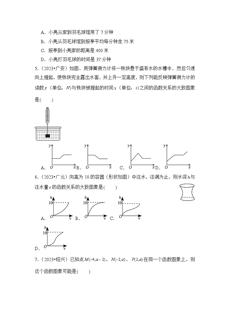 专题 08  平面直角坐标系，函数基础知识与几何图形初步-2023年中考数学分项汇编（全国通用）第2页