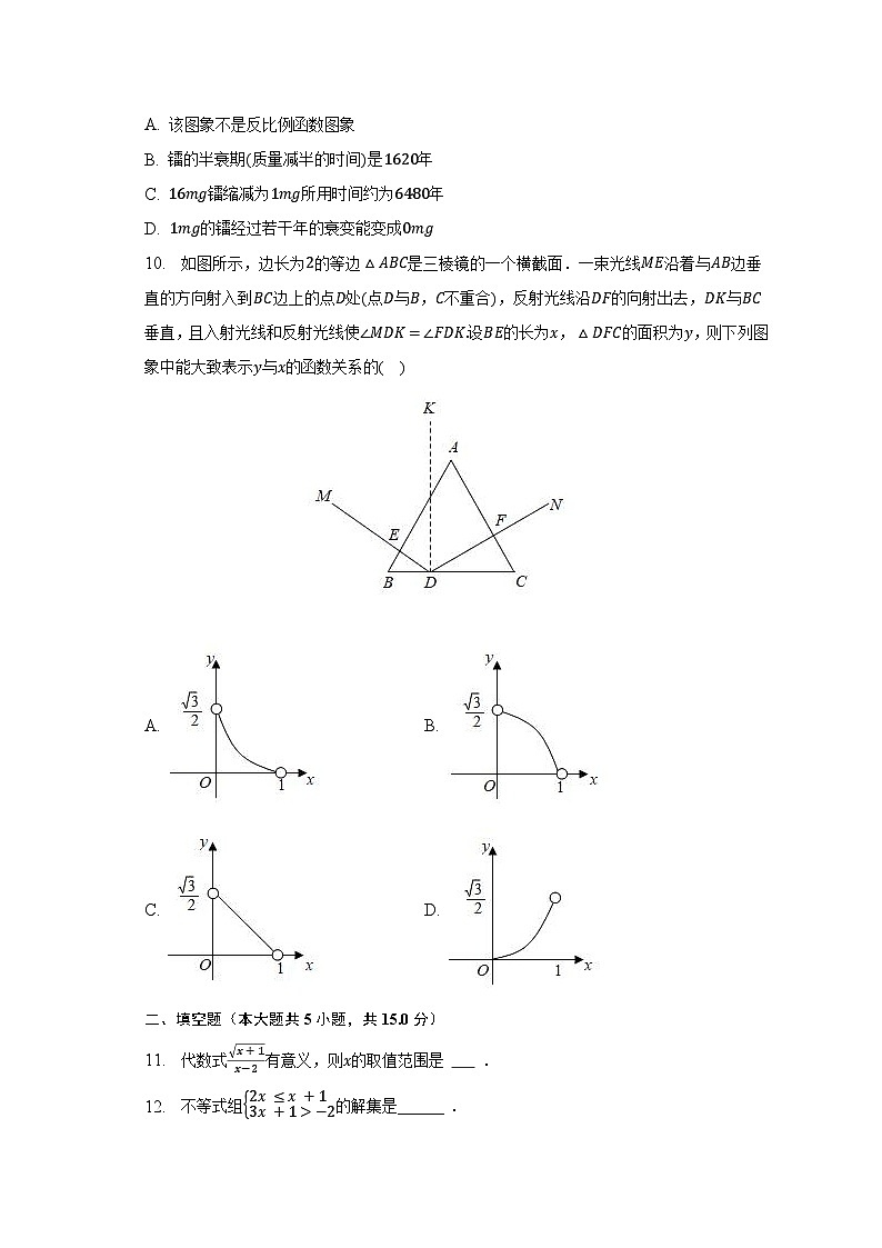 2022-2023学年河南省洛阳第二外国语学校八年级（下）第二次学情检测数学试卷（含解析）03