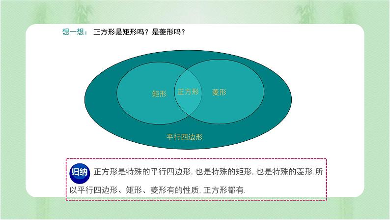 1.3 正方形的性质与判定 初中数学北师大版九上授课课件05