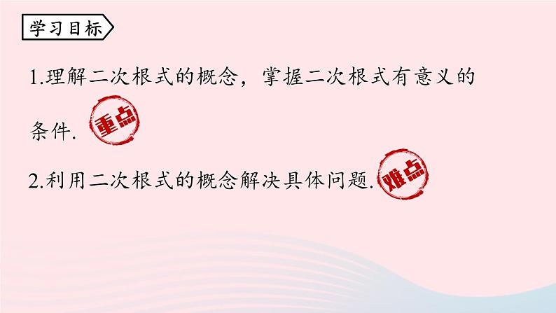 2023八年级数学下册第16章二次根式16.1二次根式第1课时上课课件新版新人教版第4页