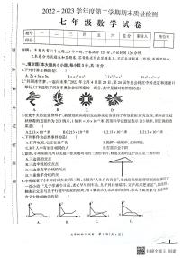 江西省吉安市吉安县2022-2023第二学期期末统考七下数学