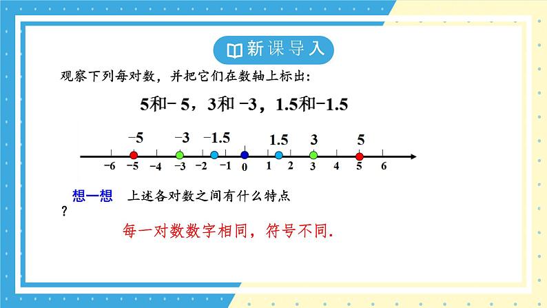 鲁教版（五四）六年级上册2.3绝对值课件第4页