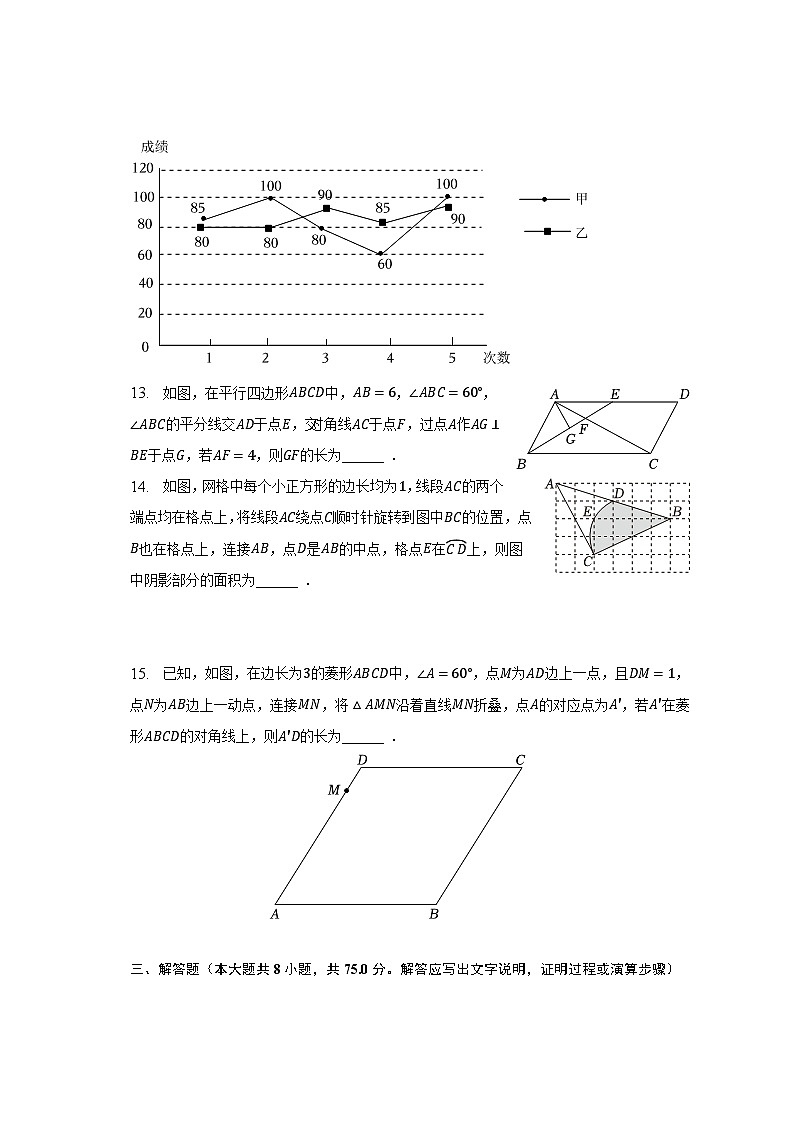 2023年河南省南阳市卧龙区中考数学二模试卷（含解析）03