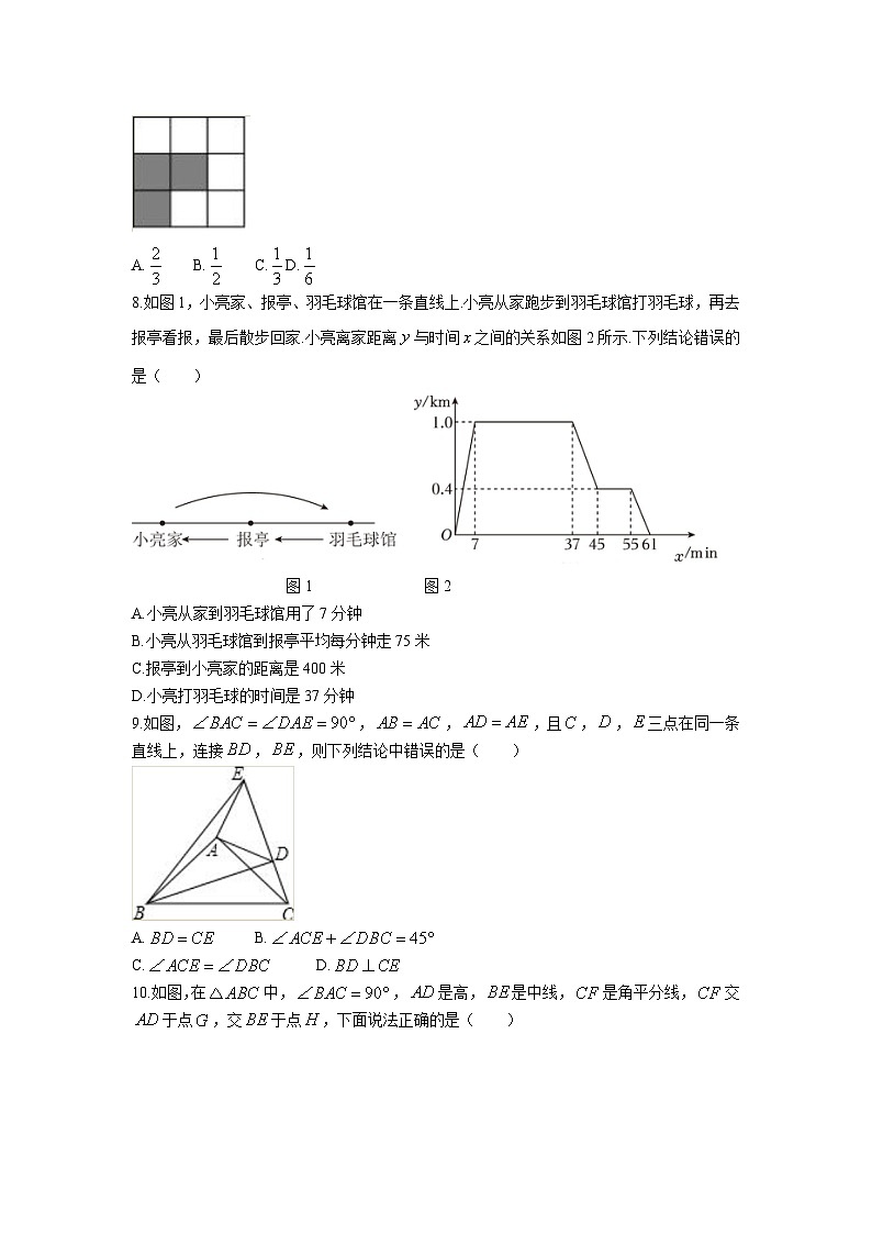 河南省驻马店市驿城区重点中学2022-2023学年七年级下学期期末数学试题02