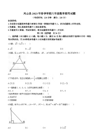 广西壮族自治区河池市凤山县2022-2023学年八年级下学期期末数学试题（含答案）