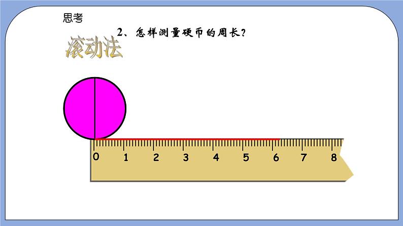 沪教版五四制数学六年级上册4.1《圆的周长》精品教学课件+作业（含答案）08