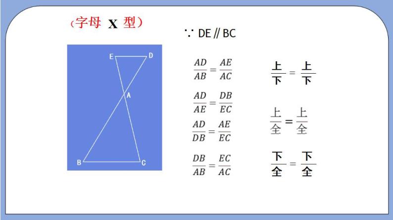 沪教版五四制数学九年级上册24.3《 三角形一边的平行线》（第2课时）精品教学课件+作业（含答案）04