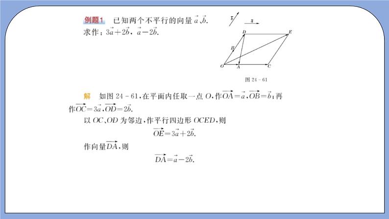 沪教版五四制数学九年级上册24.7《向量的线性运算》（第1课时）精品教学课件+作业（含答案）03