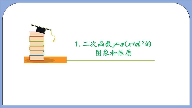 沪教版五四制数学九年级上册26.2《 二次函数y=a(x+m)²的图像》（第3课时）精品教学课件+作业（含答案）06