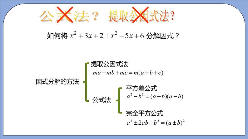 沪教版五四制数学七年级上册9.15 《十字相乘法分解因式》精品教学课件+作业（含答案）03