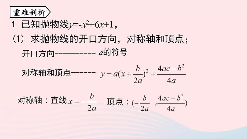 2023九年级数学上册第二十二章二次函数22.4二次函数小结课时1课件（人教版）第7页