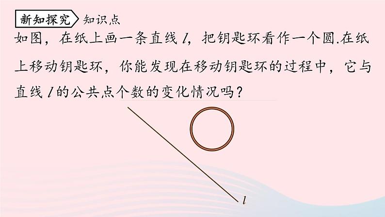 2023九年级数学上册第二十四章圆24.2点和圆直线和圆的位置关系课时3课件（人教版）第5页