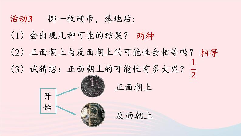 2023九年级数学上册第二十五章概率初步25.1随机事件与概率课时2课件（人教版）第7页