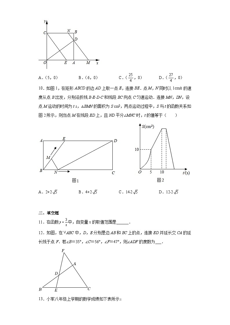 2023年河南省信阳市光山县孙铁铺镇中学中考三模数学试题（含解析）03