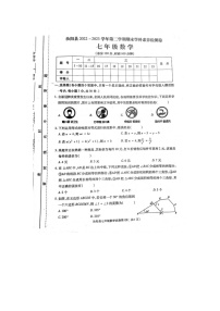 河南省洛阳市汝阳县2022-2023学年七年级下学期7月期末数学试题