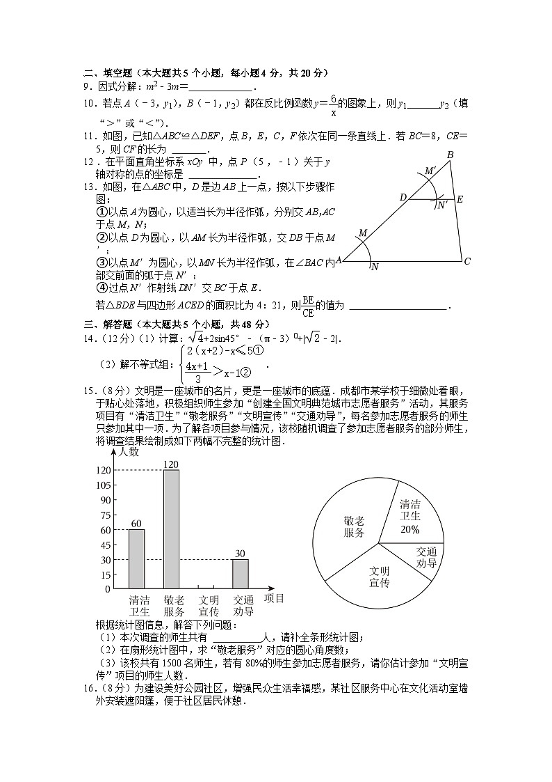2023年四川省成都市中考数学试卷（含答案解析）02