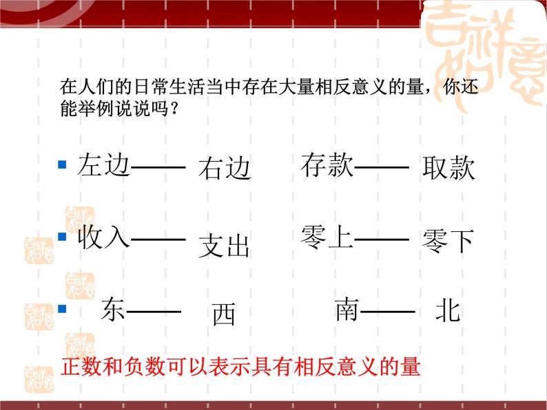第1讲 有理数 课件   2022—2023学年沪教版（上海）数学六年级第二学期05