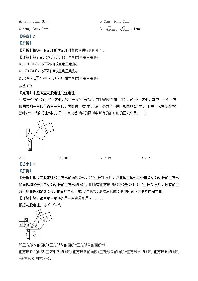 八年级下学期数学期末测试卷（解析版）第2页