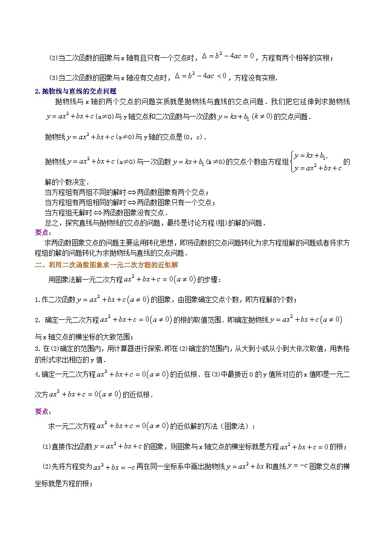 第06讲 二次函数与方程、不等式 求参数符号（解析版）第2页