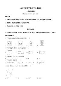 广西壮族自治区来宾市2022-2023学年七年级下学期期末数学试题（含答案）