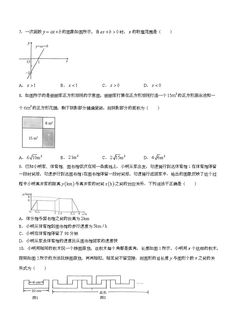 山西省吕梁市中阳县2022-2023学年八年级下学期期末数学试题（含答案）02