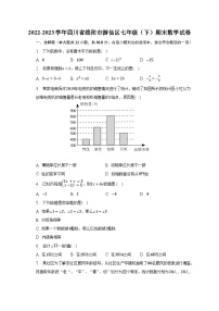 2022-2023学年四川省绵阳市游仙区七年级（下）期末数学试卷(含解析 )