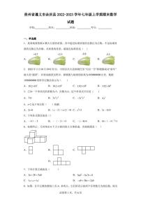 贵州省遵义市余庆县2022-2023学年七年级上学期期末数学试题