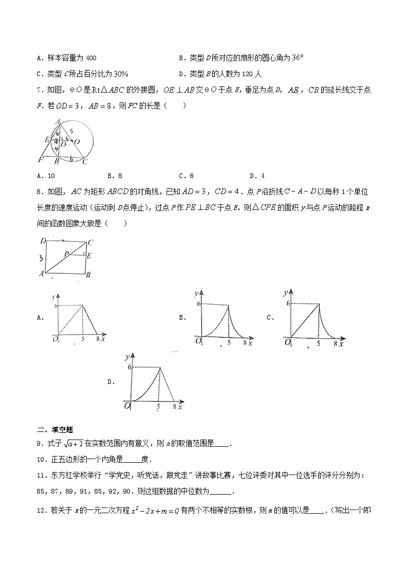 _2021年湖北省黄冈市中考数学真题及答案02