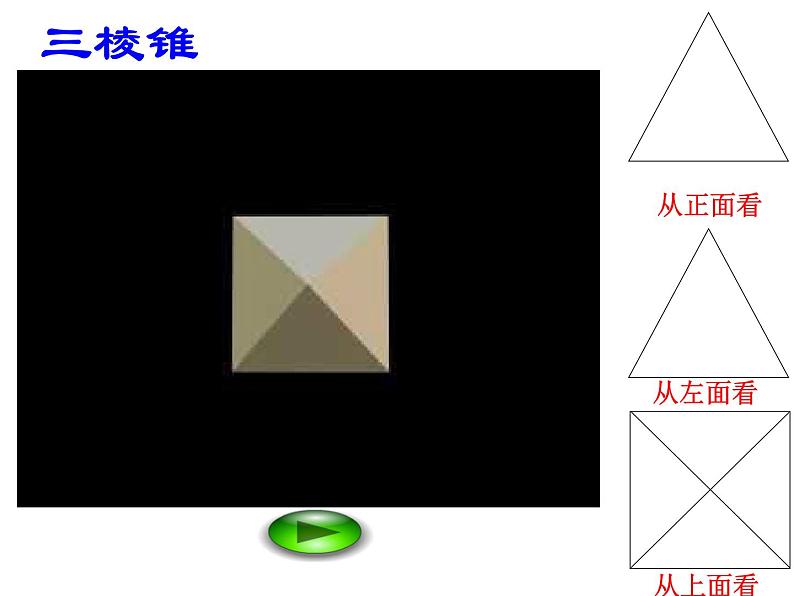 1.4从三个方向看物体的形状+课件+2022—2023学年北师大版数学七年级上册08