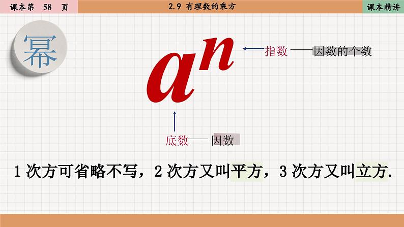 北师大版数学七上2.9 有理数的乘方（课件PPT）07