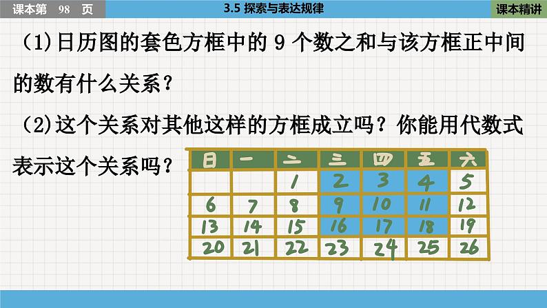 北师大版数学七上3.5 探索与表达规律（课件PPT）04