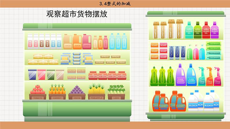 北师大版数学七上3.4 合并同类项（课件PPT）04