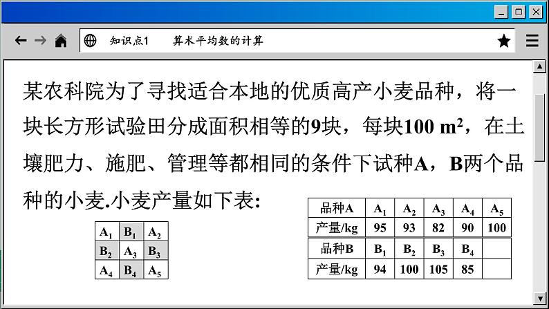 苏科版数学九上3.1 平均数（课件PPT）05