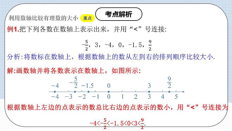 人教版初中数学七年级上册 1.2.4 绝对值 第二课时 课件+教案+导学案+分层练习（含教师+学生版）06