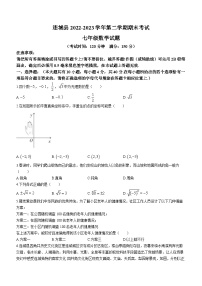 福建省龙岩市连城县2022-2023学年七年级下学期期末数学试题（含答案）