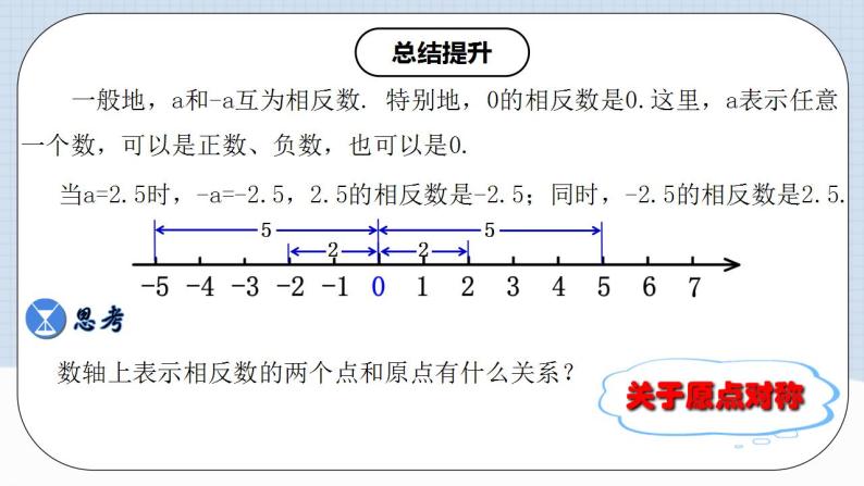 人教版初中数学七年级上册 1.2.3 相反数 课件+教案+导学案+分层作业（含教师学生版）07