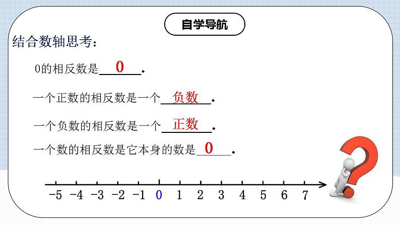 人教版初中数学七年级上册 1.2.3 相反数 课件+教案+导学案+分层练习（含教师+学生版）08