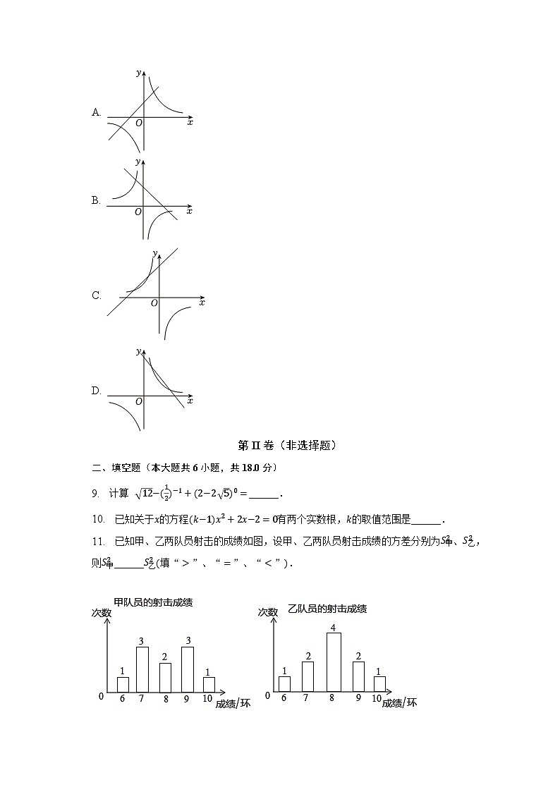 2023年山东省青岛二十六中学中考数学一模试卷03