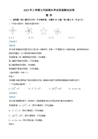 精品解析：湖南省株洲市攸县2022-2023学年七年级下学期期末数学试题（解析版）