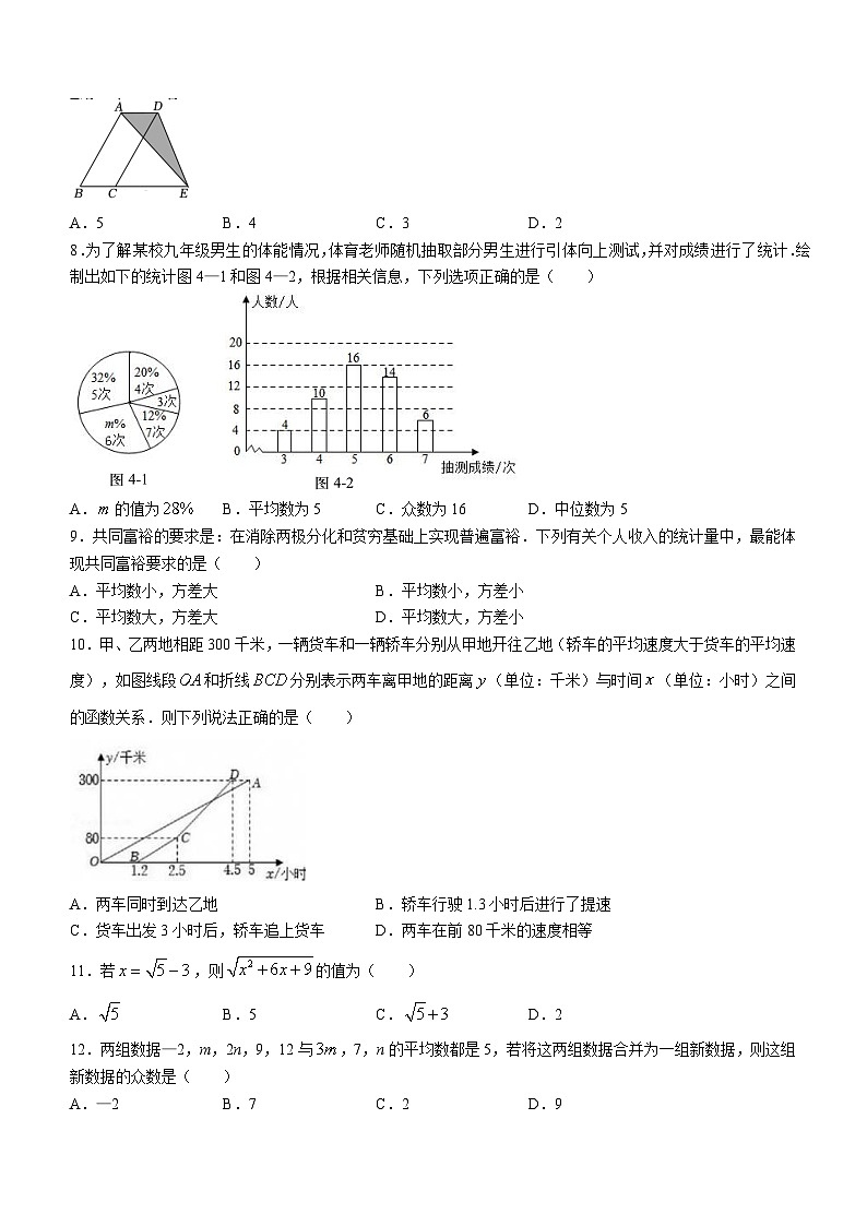 河北省承德市围场县2022-2023学年八年级下学期期末数学试题（含答案）第2页