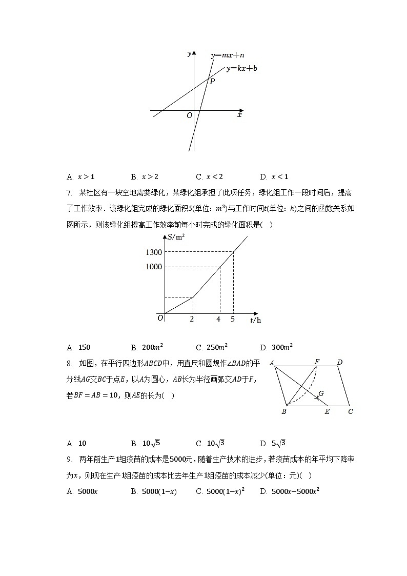 2022-2023学年福建省厦门市思明区重点中学八年级（下）期末数学试卷第2页