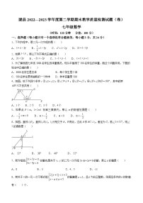 陕西省宝鸡市陇县2022-2023学年七年级下学期期末数学试题（含答案）