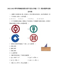 2022-2023学年河南省洛阳市伊川县七年级（下）期末数学试卷（含解析）