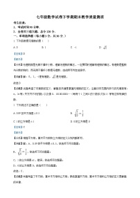 七年级下学期期末数学试题（解析版）