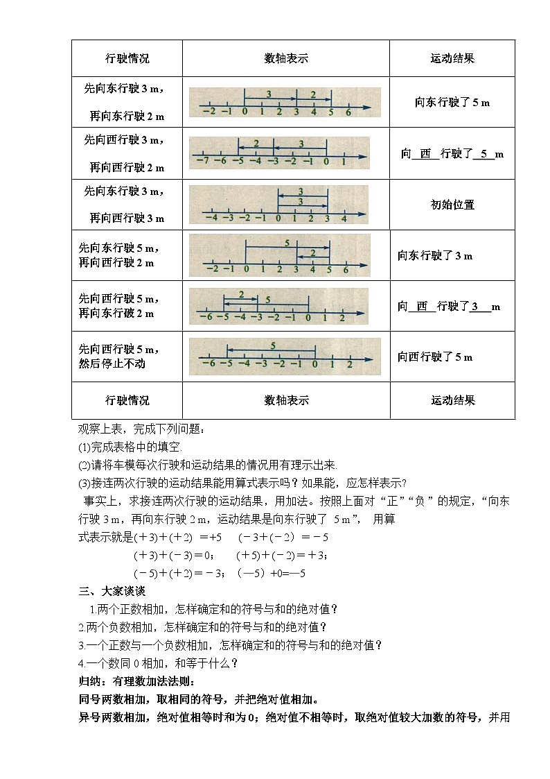 1.5有理数的加法（1） （教学设计）02