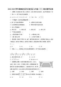 2022-2023学年湖南省长沙市雨花区七年级（下）期末数学试卷（含解析）