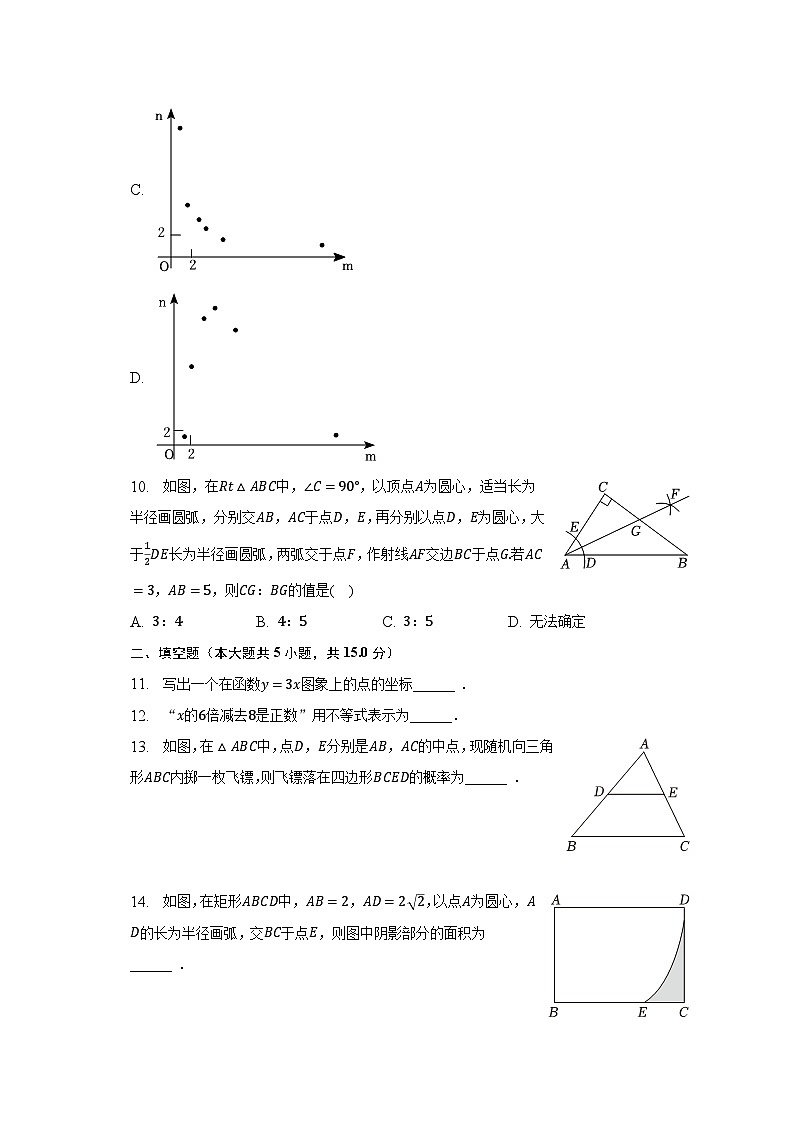 2023年河南省开封市尉氏县中考数学二模试卷（含解析）第3页