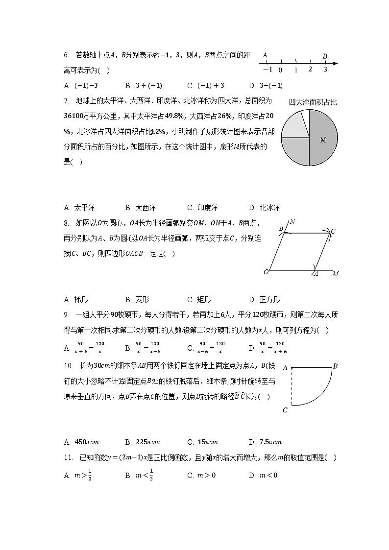 2023年贵州省贵阳市某区中考数学托底试卷（含解析）02